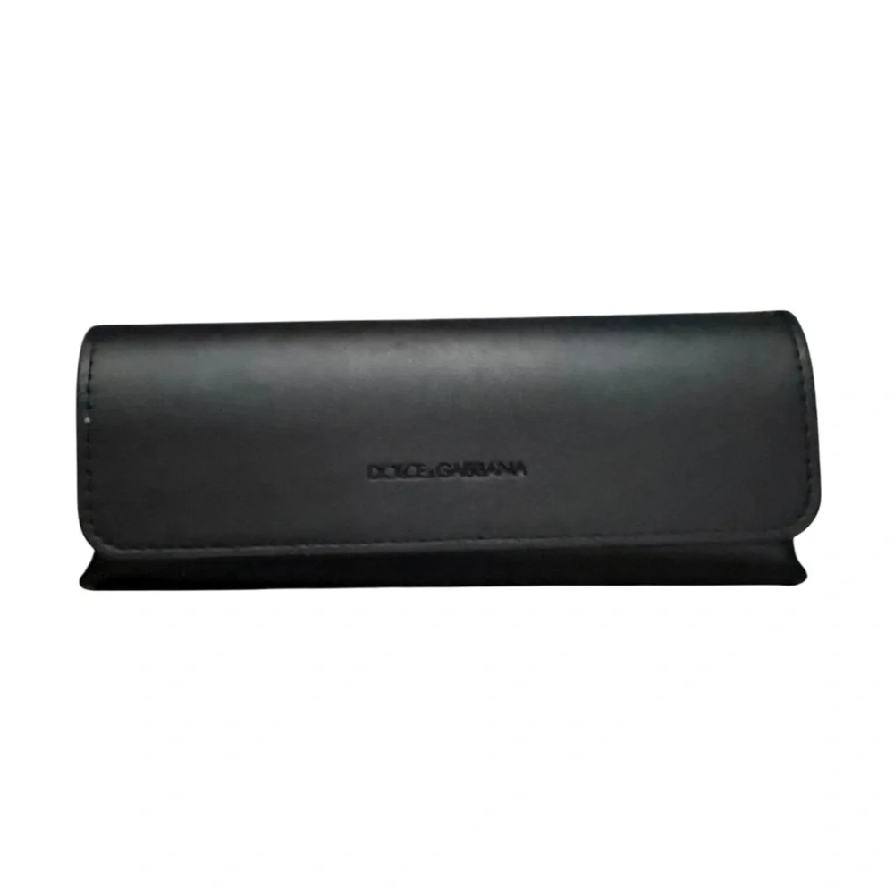 Authentic Dolce & Gabbana Black Sunglasses Case with Cloth & Box
